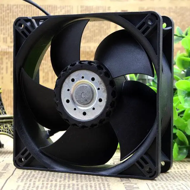 Alt view image 2 of 3 - 4414mr 170mA 12038 24V 4.1W 12CM 2 wire inverter cooling fan