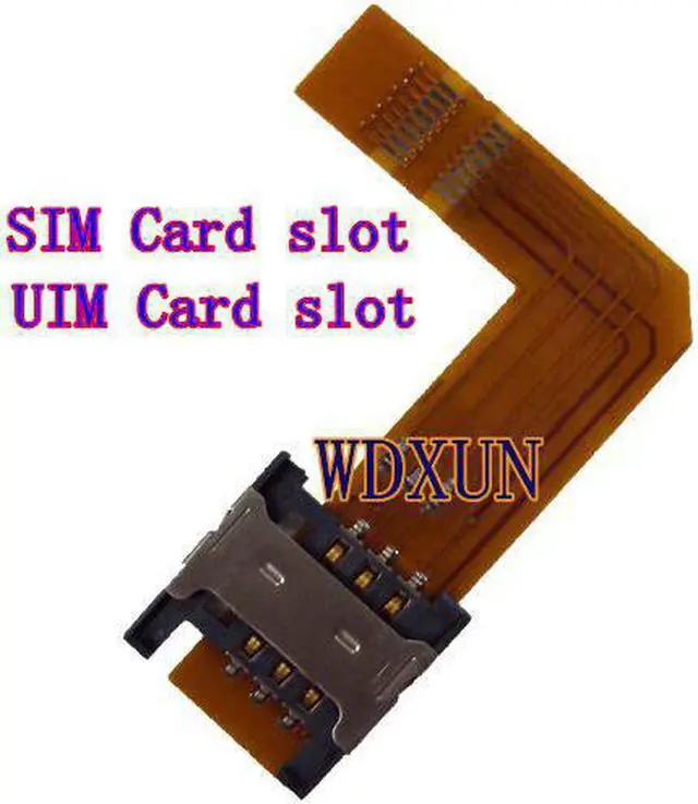 Main image of welding SIM card connector UIM card slot USIM expansion modules for mc8775 8781 em770 MC8790  EM770W EM820 3GModule PCIE