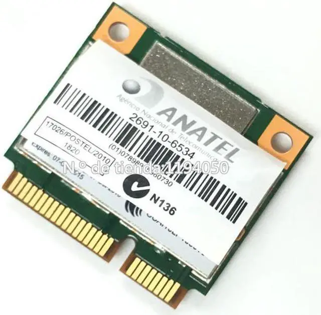 Alt view image 5 of 6 - Atheros AR9832 AR5BHB116 2.4/5 GHz Single-chip 300 Mbps 802.11n MINI PCI-E Wireless Card WIFI