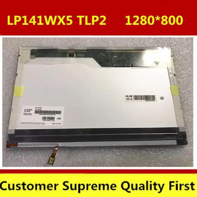 Alt view image 4 of 6 - Laptop LCD Screen B141EW05 V3 LP141WX5 TLN1 LTN141AT12 with buckle For DELL E5400 E5500 E6400 notbook