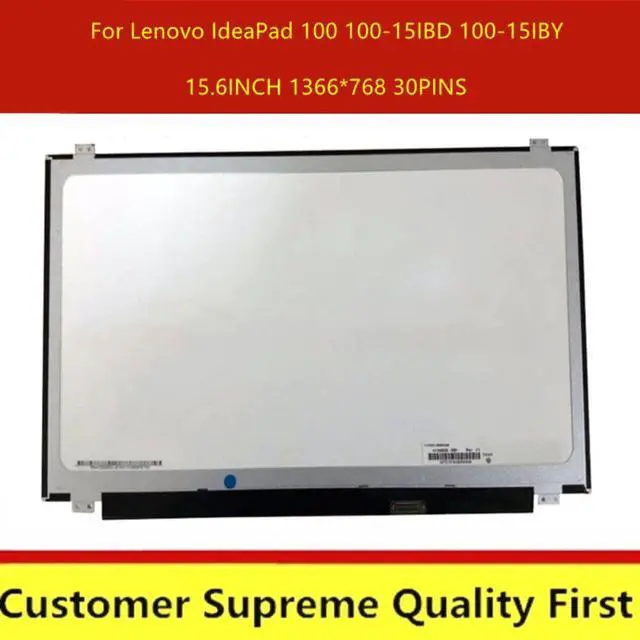 Main image of 15.6 inch LED PANEL For Lenovo IdeaPad 100 100-15IBD 100-15IBY Laptop LCD Screen matrix 1366x768 30Pin