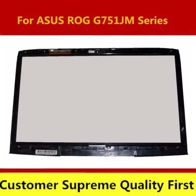 Alt view image 3 of 4 - For ASUS ROG G751JM G751JM-SH71-CB G751JM-T7031H 17.3" TOUCH SCREEN with frame
