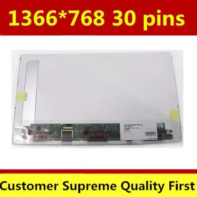 Alt view image 2 of 3 - 15.6" laptop lcd screen LP156WH4 TPA1 N156BGE-E21 B156XTN01.0 lp156wh4 tp a1 30pin 1366*768 for laptop