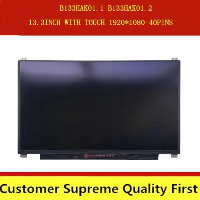 Alt view image 2 of 4 - laptop lcd screen replacement B133HAK01.1 B133HAK01.2 13.3 " IPS touch panel 1920*1080