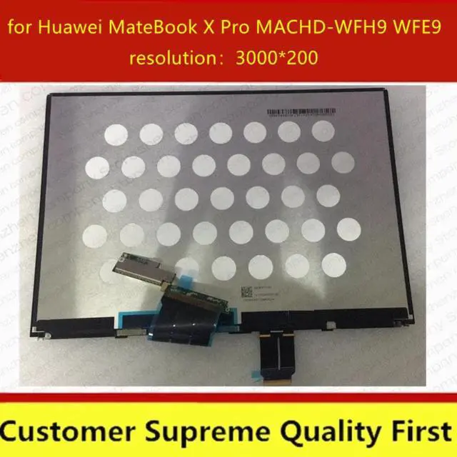 Alt view image 4 of 6 - LPM139M422 A 13.9 inches for Huawei matebook x pro MACHD-WFH9 MACHD-WFE9 touch display screen assembly