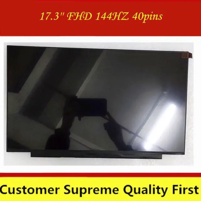 Alt view image 3 of 3 - 17.3'' 144HZ FHD 72% NTSC 40 pins LCD Screen Display IPS LED Panel Matrix replace N173HCE-G33 B173HAN04.0 B173HAN04.4 1920x1080