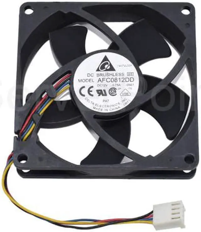 Main image of AFC0812DD Cooler DC12V 0.75A 4-Wire 80x80x20MM 8CM Square Cooling Fan  For Delta