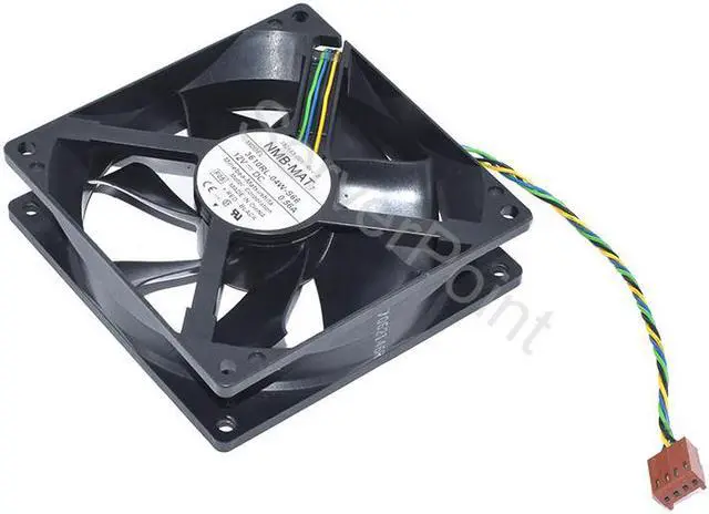 Alt view image 3 of 4 - Genuine  3610RL-04W-S66 DC12V 0.50A 4-Pin 92*92*25mm Square Cooling Fan Well Tested