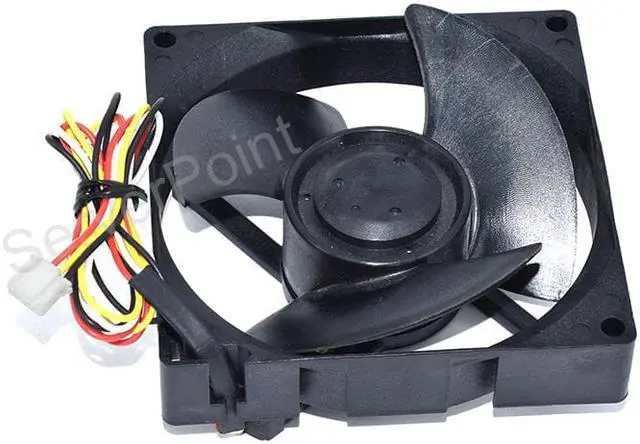 Alt view image 2 of 2 - Genuine  U92C12MS1BA3-57Z32 DC12V 0.14A 4-Line Square Cooling Fan