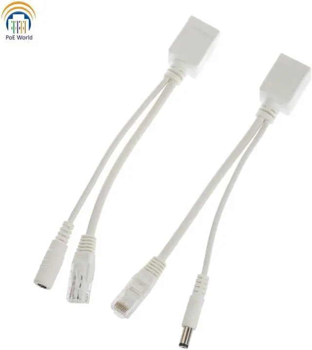 Alt view image 2 of 7 - POE cable Hot POE Cable Passive Power Over Ethernet Adapter Cable POE Splitter Injector Power Supply Module 12-48v For IP Camera