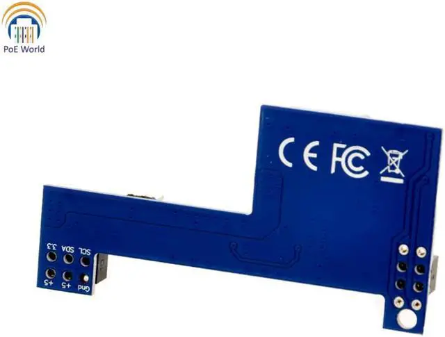 Alt view image 4 of 4 - Ship 10pcs Raspberry Pi Hat Passive Power Over Ethernet PoE HAT 5V2.5A Output Gigabit Data speed