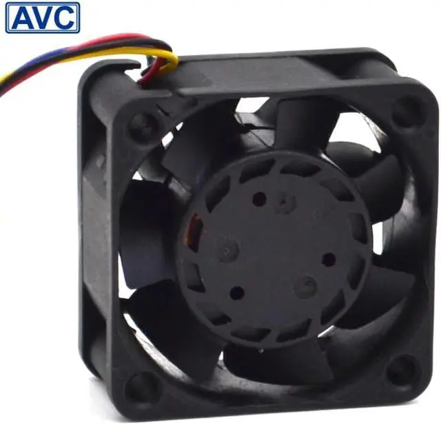 Alt view image 3 of 4 - For AVC DBTA0420B2H 4020 4CM 40*40*20mm 40mm 12V 0.38A cooling fan speed wind capacity
