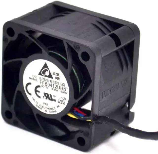 Alt view image 2 of 6 - 4028 4CM 40mm high speed cooling fan 12V 0.81A FFB0412UHN violence 40*40*28mm for Delta