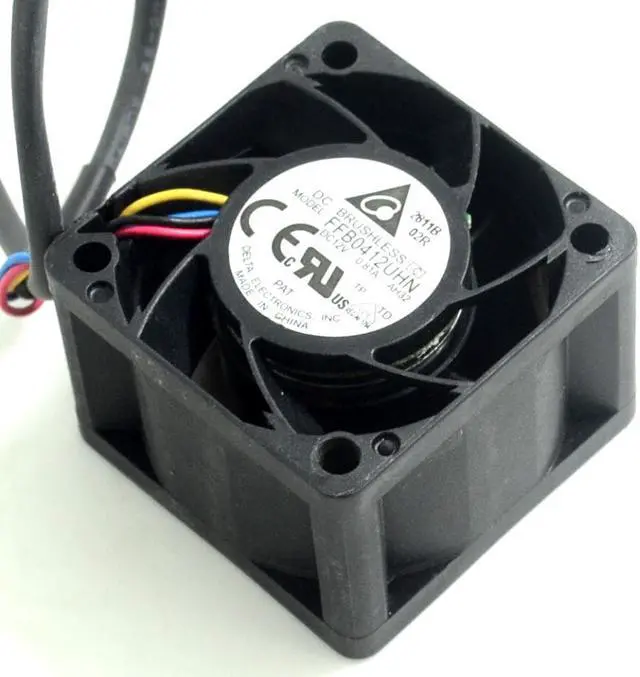 Alt view image 3 of 6 - 4028 4CM 40mm high speed cooling fan 12V 0.81A FFB0412UHN violence 40*40*28mm for Delta