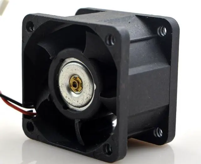 Alt view image 3 of 3 - 1pcs FFB0412VHN DC 12V 0.24A 40mm 4028 40*40*28mm 2 Wires Computer Blower Cooling Axial Fan for delta