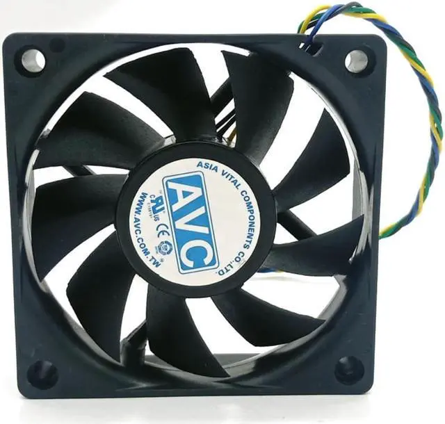Alt view image 2 of 3 - DA07020T12U For AVC 7020 70mm 12V PWM 0.70A Chassis Cooling Fan cpu fans for AVC