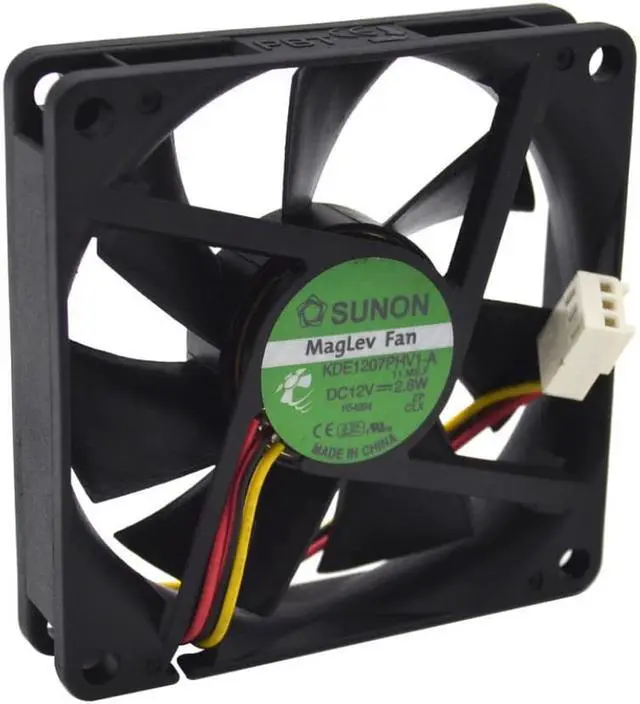 Alt view image 3 of 6 - 7015 70mm KDE1207PHV1-A 12V 2.8W 0.23A Computer CPU Fan,Cooler Fan,Cooling Fan for SUNON
