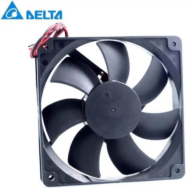 Alt view image 2 of 3 - and 12025 12cm 120mm case cooling fan 12v 0.37A AD1212HB-A71GL for ADDA 120*120*25mm