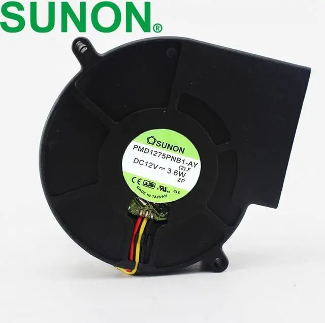 Main image of 1pcs  PMB1275PNB1-AY 12V 3.6W blower built quasi 7530 70mm 75*75*30mm turbine fan cooling fan for SUNON