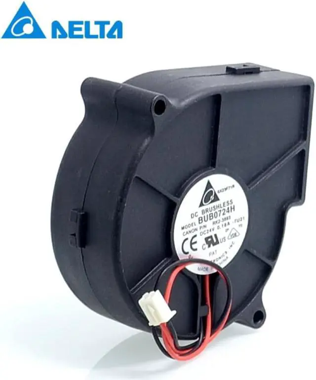 Main image of 7530 centrifugal turbo blower fan 24V 0.18A projector BUB0724H for Delta 75*75*30mm