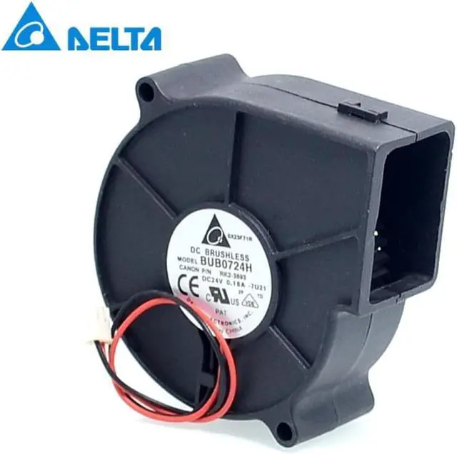 Alt view image 2 of 3 - 7530 centrifugal turbo blower fan 24V 0.18A projector BUB0724H for Delta 75*75*30mm
