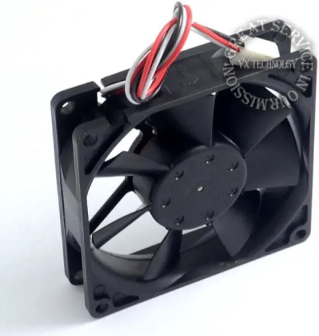 Alt view image 3 of 3 - and 3108NL-04W-B59 8020 80mm 0.36A cooling fan dual ball wind capacity for NMB 80*80*20mm
