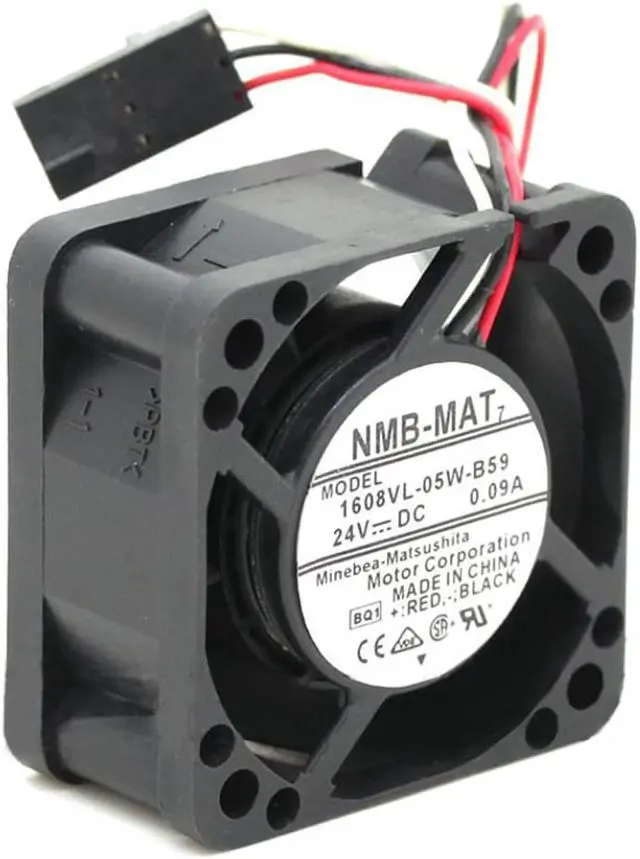 Alt view image 2 of 2 - 1pcs A90L-0001-0528 / 70 fan 1608KL-05W-B59 4020 40mm 40 * 40 * 20mm waterproof fan Fanuc cooling fan with fittings