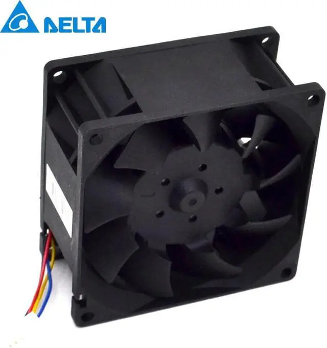 Alt view image 3 of 3 - 8038 8CM 80mm 12V 1.8A violent winds of dual ball cooling fan FFC0812DE 80*80*38mm  for Delta