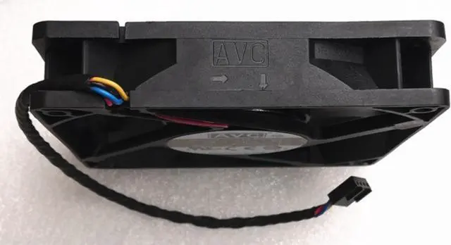 Alt view image 3 of 3 - DATA1225B2G PS02  For AVC 12025 120mm Fan Double Ball 4-Wire 12V 1.02A 4300RPM 148.9CFM cooling fan