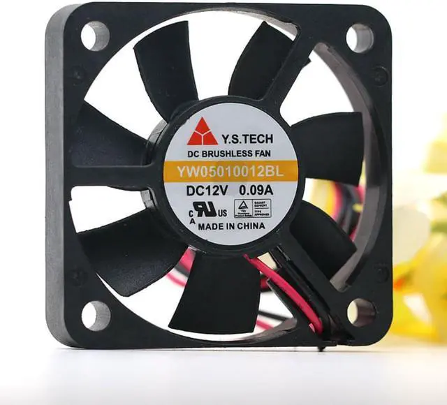 Main image of Ultra Quiet For Y.S Tech Yw05010012bl 5010 50mm 12V 0.09A Storage Charger cooling Fan