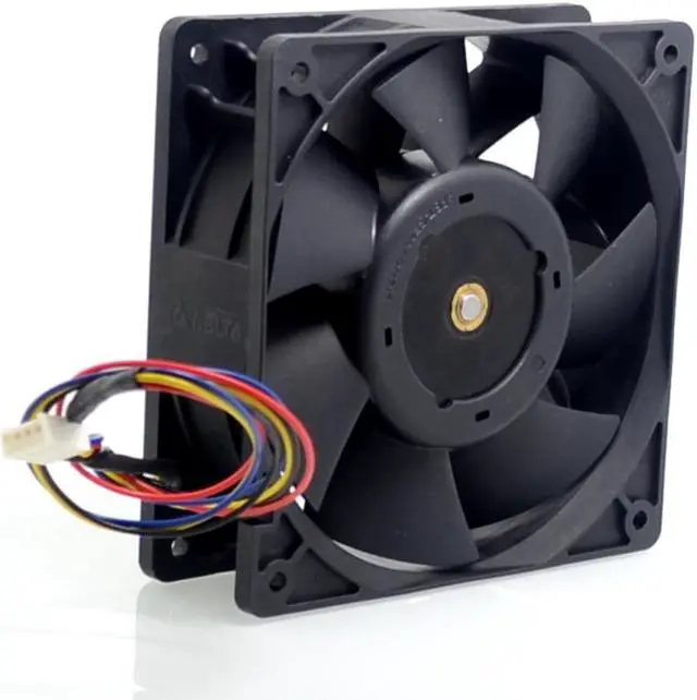 Alt view image 3 of 3 - 1pcs  120*120*38mm PFB1212UHE 120mm 12V 4.8A 12038 4 wire double ball cooling fan for delta violence