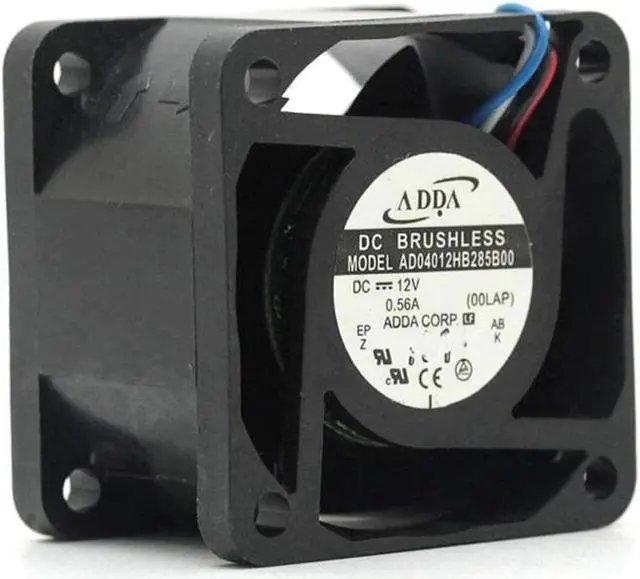 Alt view image 3 of 3 - 1pcs AD04012HB285B00 Fan 12V 0.56A Server cooling Fan 4028 40mm 40*40*28mm