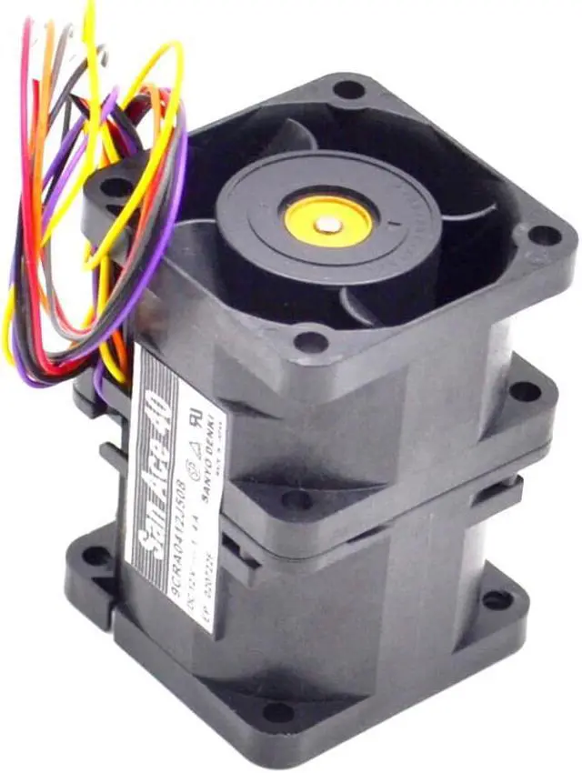 Alt view image 3 of 3 - 4056 1.4A 12v 40mm high speed booster cooling fan violence 9CRA0412J508 40*40*56mm