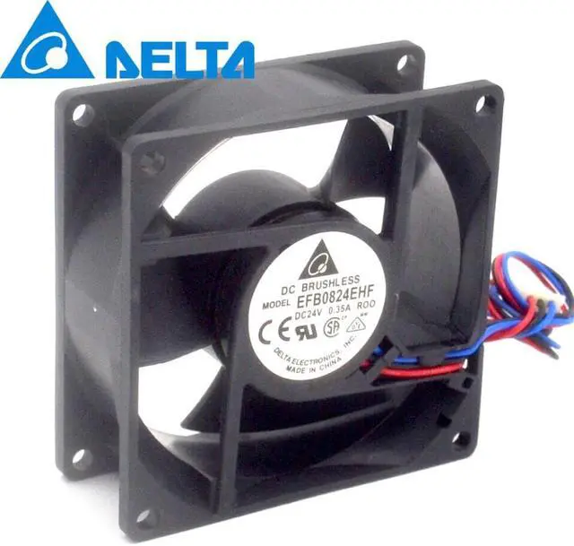 Main image of and EFB0824EHF-ROO 8032 80mm 24V 0.35A Emerson CT inverter cooling fan for Delta 808032mm