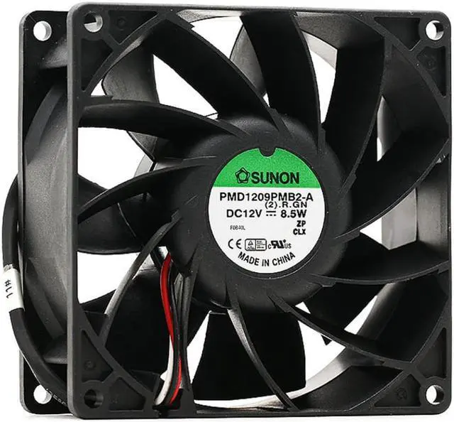 Alt view image 2 of 3 - 1pcs 12V 8.5W PMD1209PMB2-A 9238 90mm case axial cooling fan for SUNON