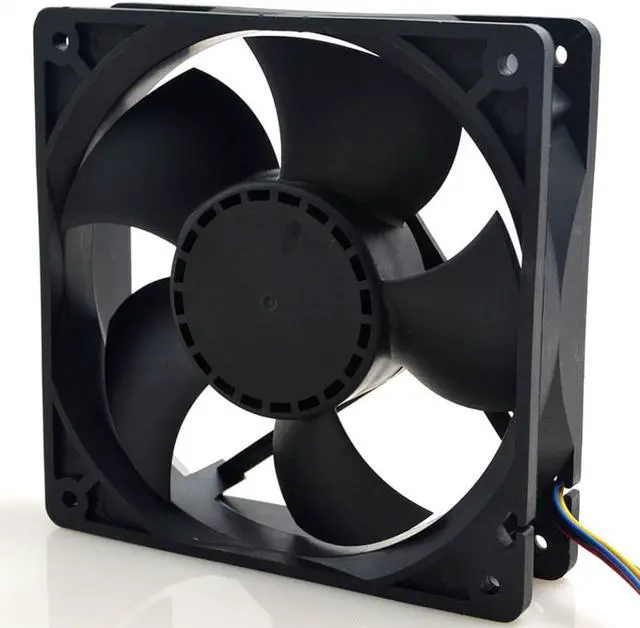 Alt view image 2 of 2 - 1pcs DA12032B48U fan 120mm 12032 48V 0.35A 4 wire dual ball cooling fan 120*120*32mm