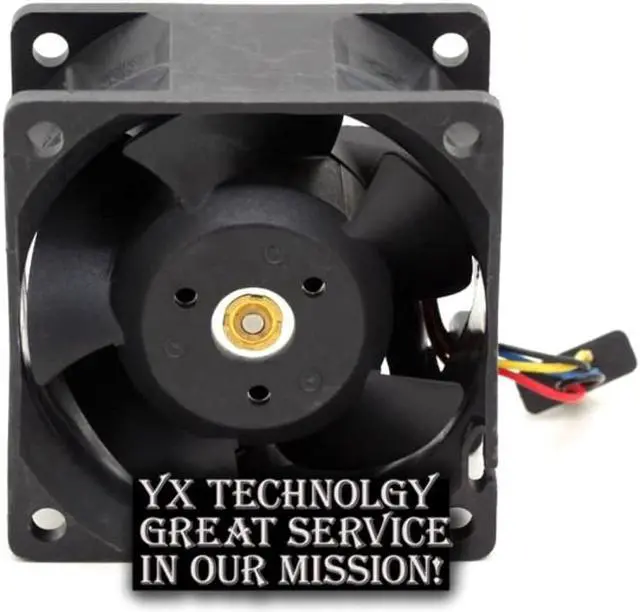 Alt view image 2 of 3 - For AVC DBTA0638B2S 60x60x38mm plug 4P 6038 6CM 60mm 12V 3.15A large air flow cooling fan