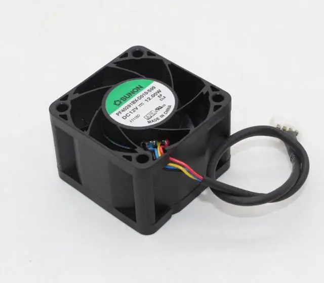 Main image of PF40281BX-D010-S99 For SUNON 4028 40mm 12V fan 12.0W 4cm Max Airflow Rate cooling Fan