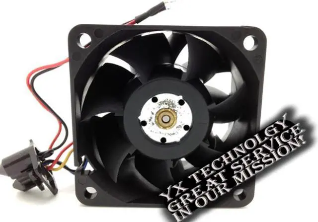 Alt view image 2 of 3 - 6038 6CM 60mm server chassis cooling fan 12V 0.78A FFC0612DE PWM thermostat 60*60*38mm for delta