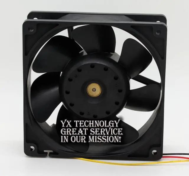 Alt view image 3 of 3 - For SANYO and 12038 109R1212H1161 12CM 120mm 12V 0.52A winds of double ball bearing cooling fan 120*120*38mm