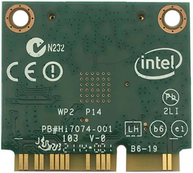 Alt view image 2 of 2 - Dual Band 2.4G/5G Intel wireless-N 7260 7260NB 7260HMW NB PCI-E 300Mbps 802.11N Wireless Notwork Card for Laptops SPS 717382-001