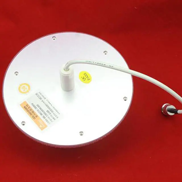 Alt view image 3 of 3 - Cell phone signal amplifier ceiling antenna 800-2500MHz dual band N female Omnidirectional ceiling 12db gain 30cm cable antenna