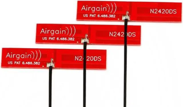 Alt view image 3 of 3 - 10pcs 2.4G 4dbi gain built-in PCB IPEX RG1.13 15.5cm antenna for wireless monitoring wifi ZigBee bluetooth module smart home ect