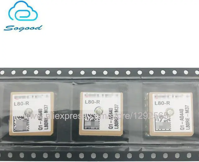 Alt view image 2 of 3 - 2pcs/lot Quectel L80-R L80RE-M37 GPS POT (Patch on Top) module GNSS Antenna MTK3337