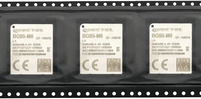 Main image of Quectel LPWA module BG95 BG95-M6 LTE Cat M1/Cat NB2/EGPRS B1/B2/B3/B4/B5/B8/B12/B13/B18/B19/B20/B25/B26/B27/B28/B66/B71/B85