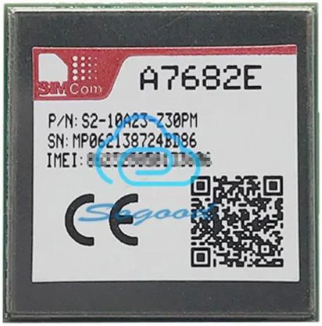 Alt view image 2 of 3 - SIMCOM A7682E LTE Cat1 module LTE-FDD B1/B3/B5/B7/B8/B20 GSM/GPRS/EDGE 900/1800MHz Compatible with the SIM800C SIM868 series