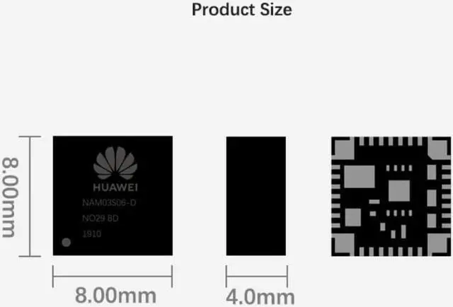 Alt view image 2 of 3 - 10PCS HUAWEI DC-DC power supply module NAM03S06-D PSiP package server telecom data communication applications