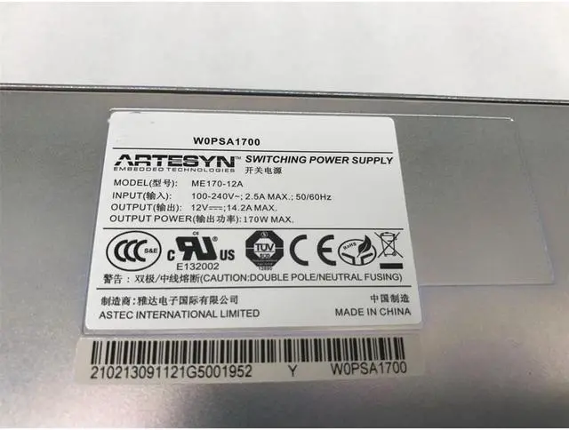 Alt view image 2 of 3 - For Huawei W0PSA1700 ME170-12A Switch Power Supply 100% Tested Before Shipment