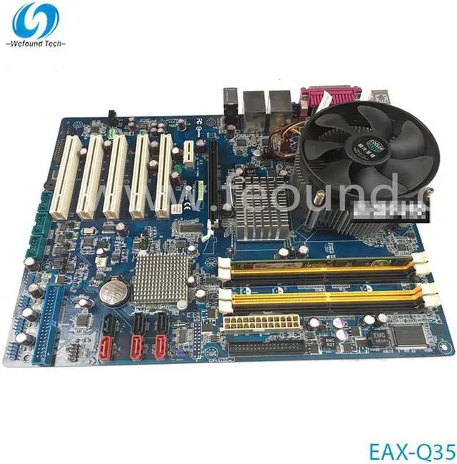Main image of For Avalue EAX-Q35 Industrial Motherboard P/N: 08GSAQ35002102 Dual Network Port 5PCI Fully Tested Before Shipment