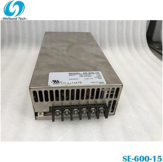 Main image of For SE-600-15 600W 15V 40A Switching Power Supply Fully Tested Fast Ship